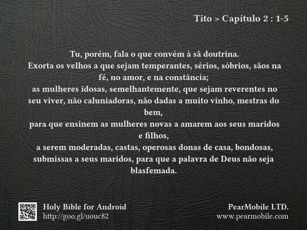 Tito, Capítulo 2:1-5